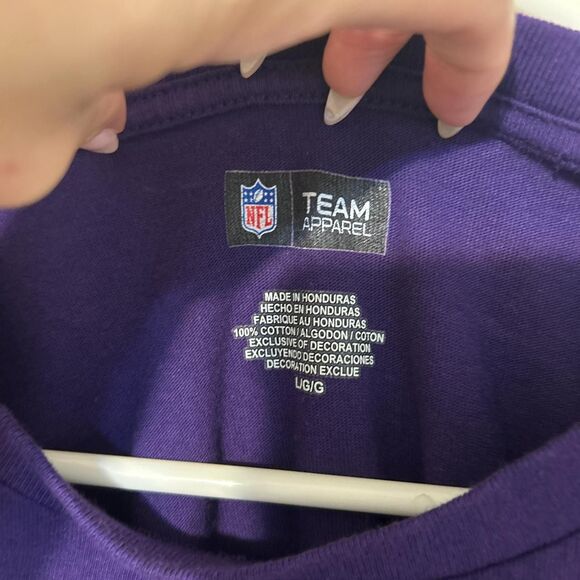 Nfl Men's Purple Baltimore Ravens T-shirt - Picture 2 of 4